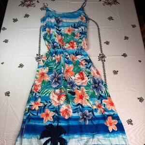 Flowery Tommy Bahama Beach dress